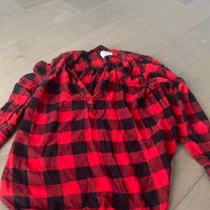 Long sleeve flannel